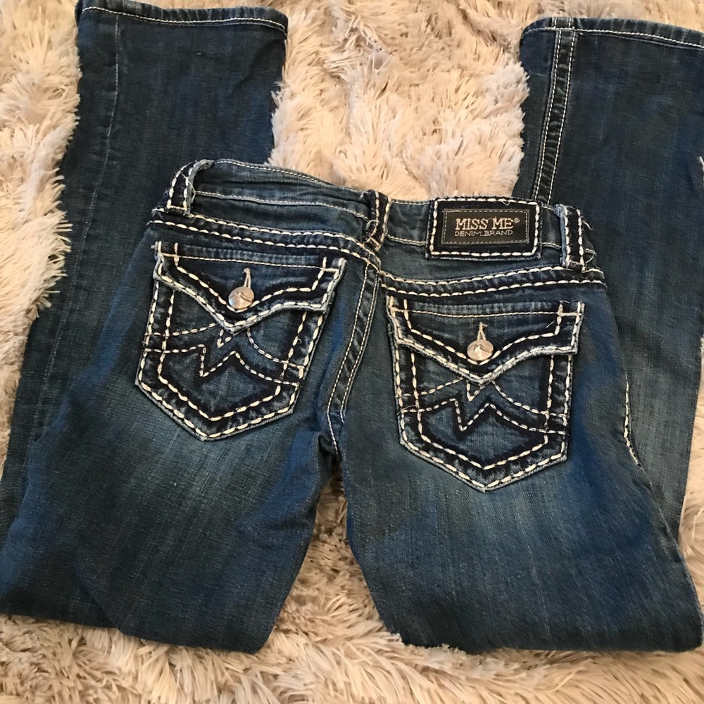 Boot cut miss me jeans